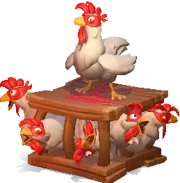 Angry Chickens Statue