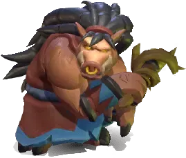 Charlga Razorflank Statue