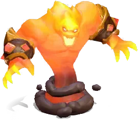 Fire Elemental Statue