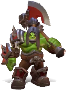 Grommash Hellscream Statue