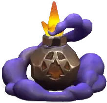 Smoke Bomb Statue