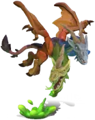 Corrosive Breath Talent Statue