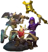 5-Man Talent Statue