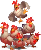 Furious Fowl Talent Statue