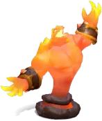 Fan The Flames Talent Statue