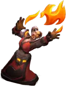 Conflagrate Talent Statue