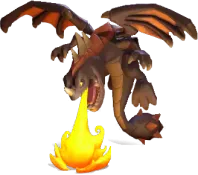 Engulfing Flames Talent Statue