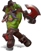 Savage Strikes Talent Statue