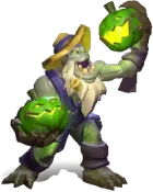 Virulence Talent Statue