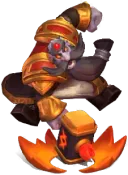 Incinerate Talent Statue