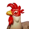 Angry Chickens Indicator Icon